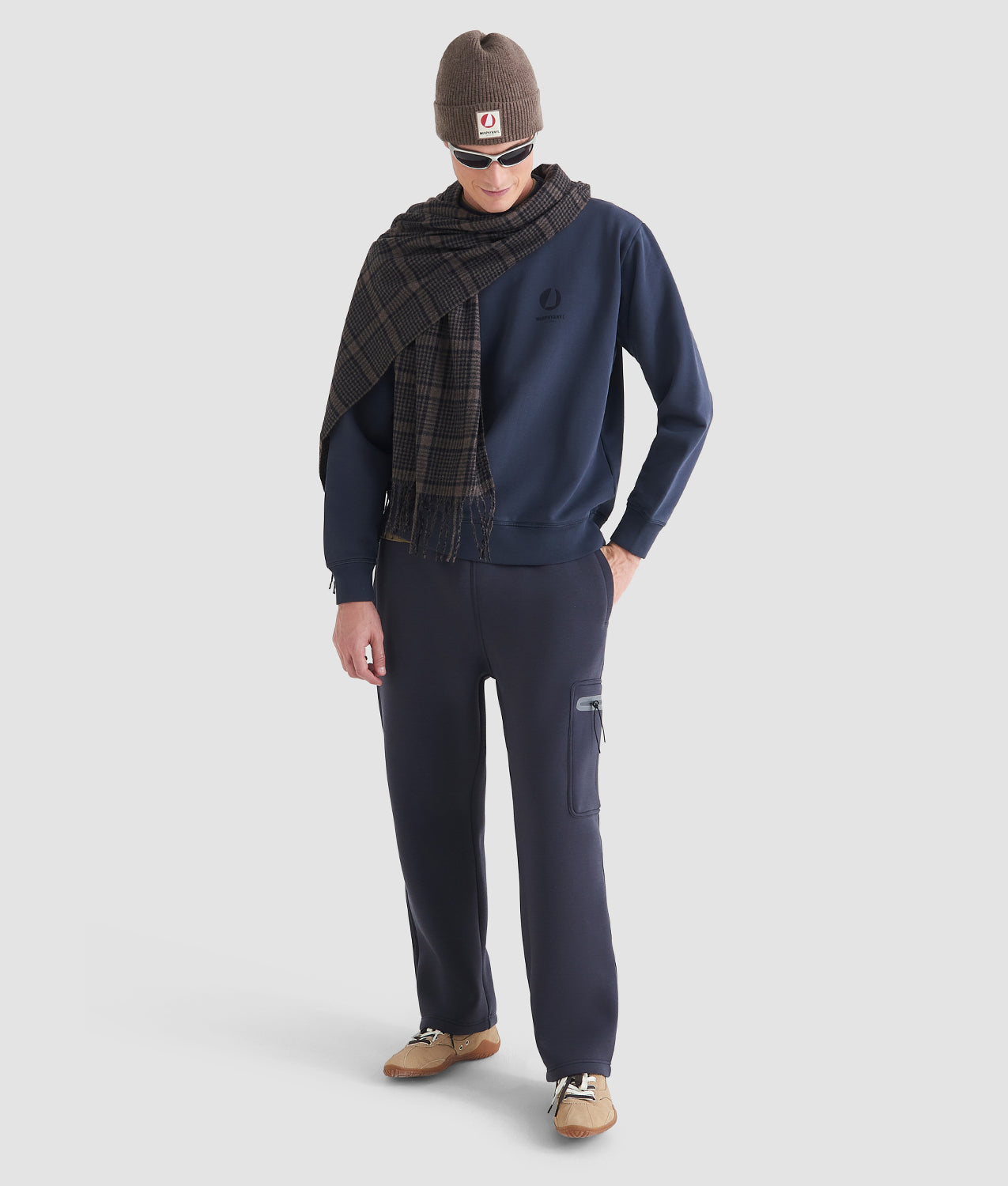 PANTALONI CHAIN TROUSERS BLUE NIGHTS | Murphy&Nye