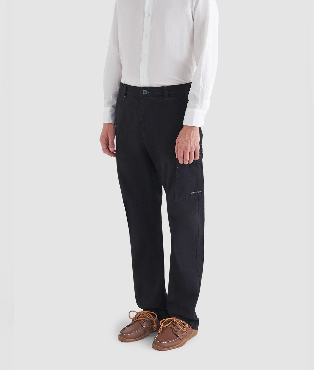 DEK TROUSERS - Garment-Dyed Regular Fit Trousers