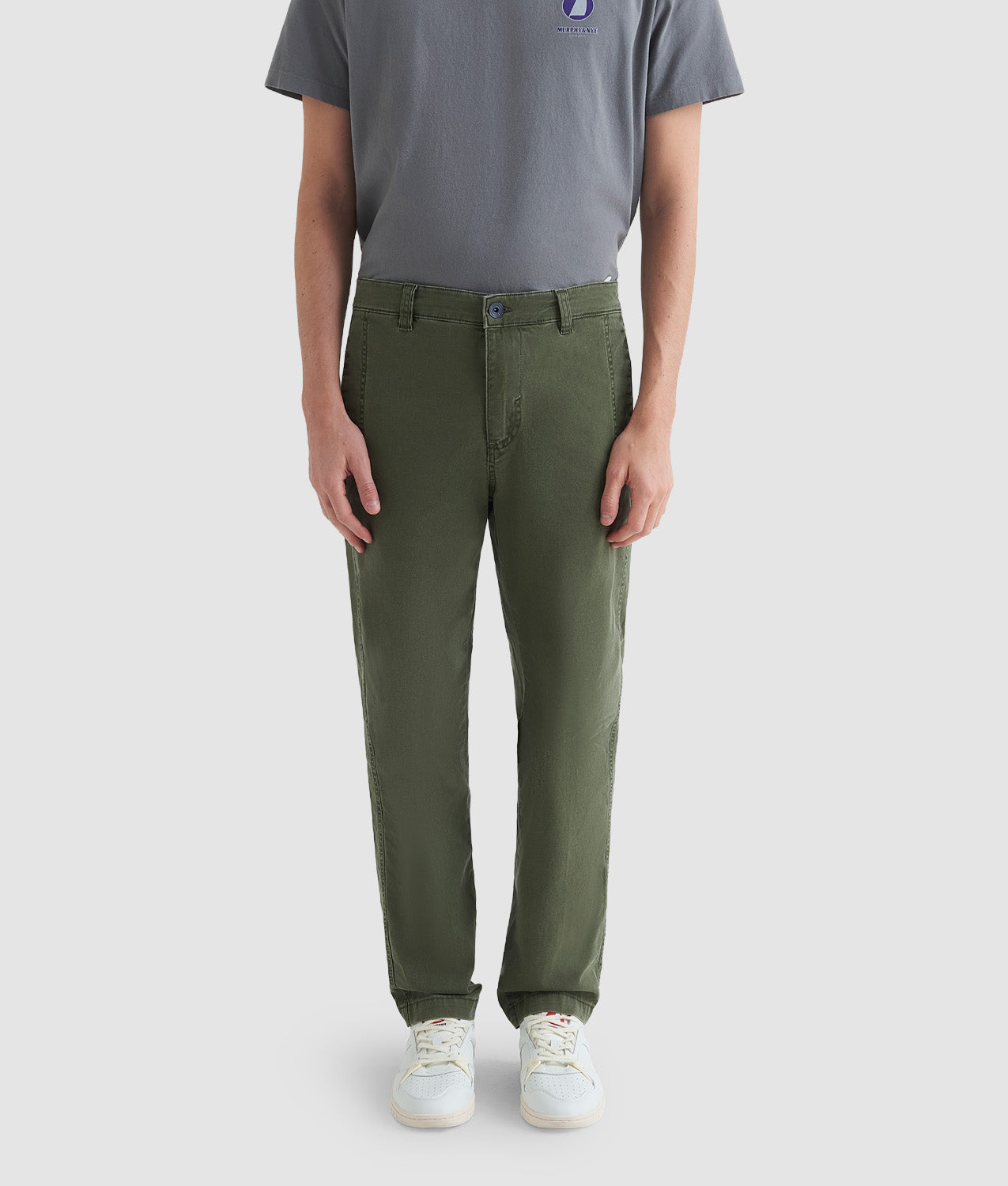 TROUSERS NEW PORT TROUSERS BRONZE GRREN | Murphy&Nye