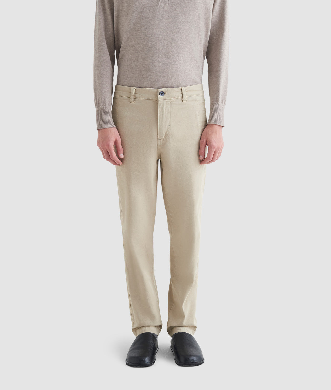 TROUSERS NEW PORT TROUSERS OXFORD TAN | Murphy&Nye