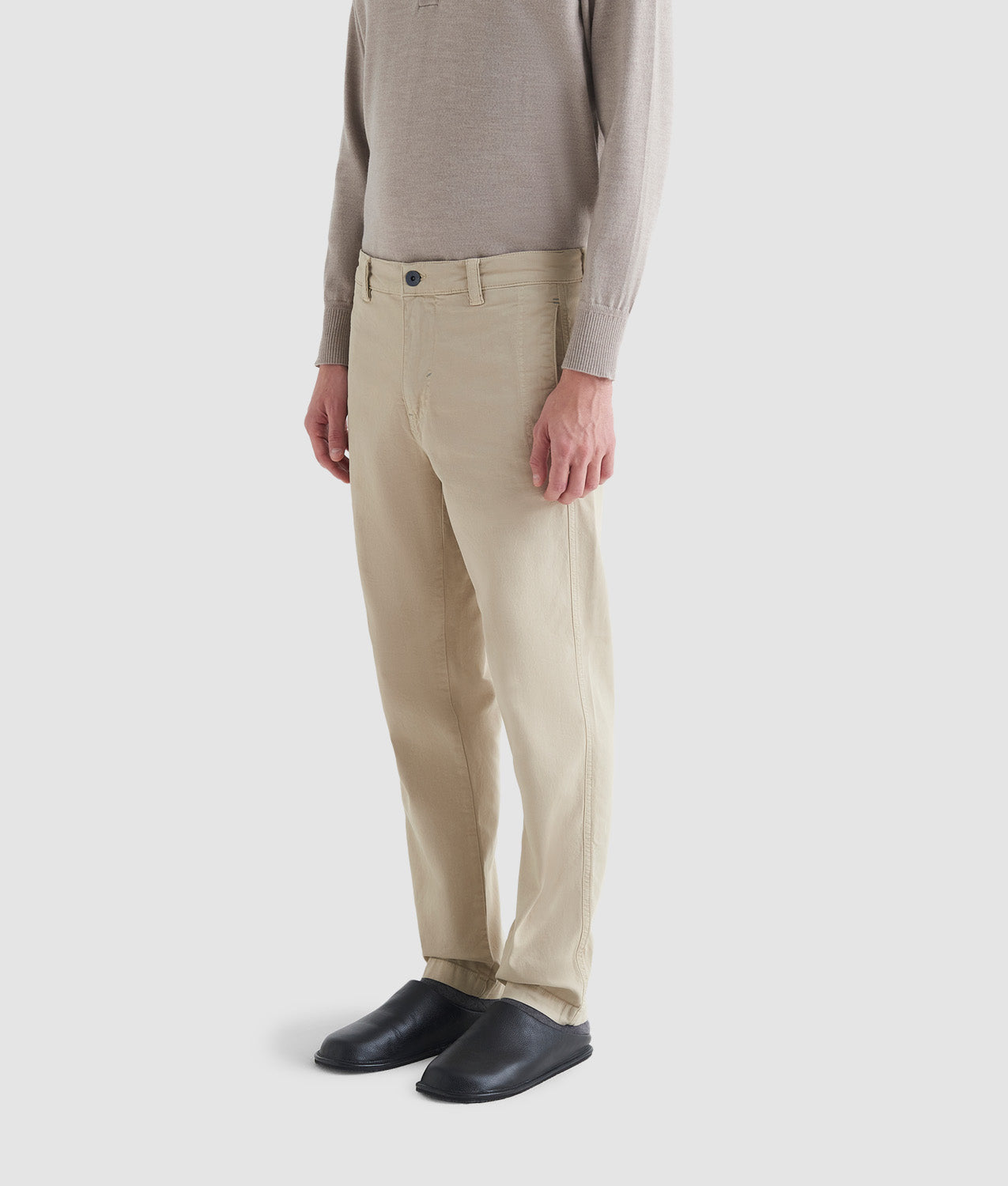TROUSERS NEW PORT TROUSERS OXFORD TAN | Murphy&Nye