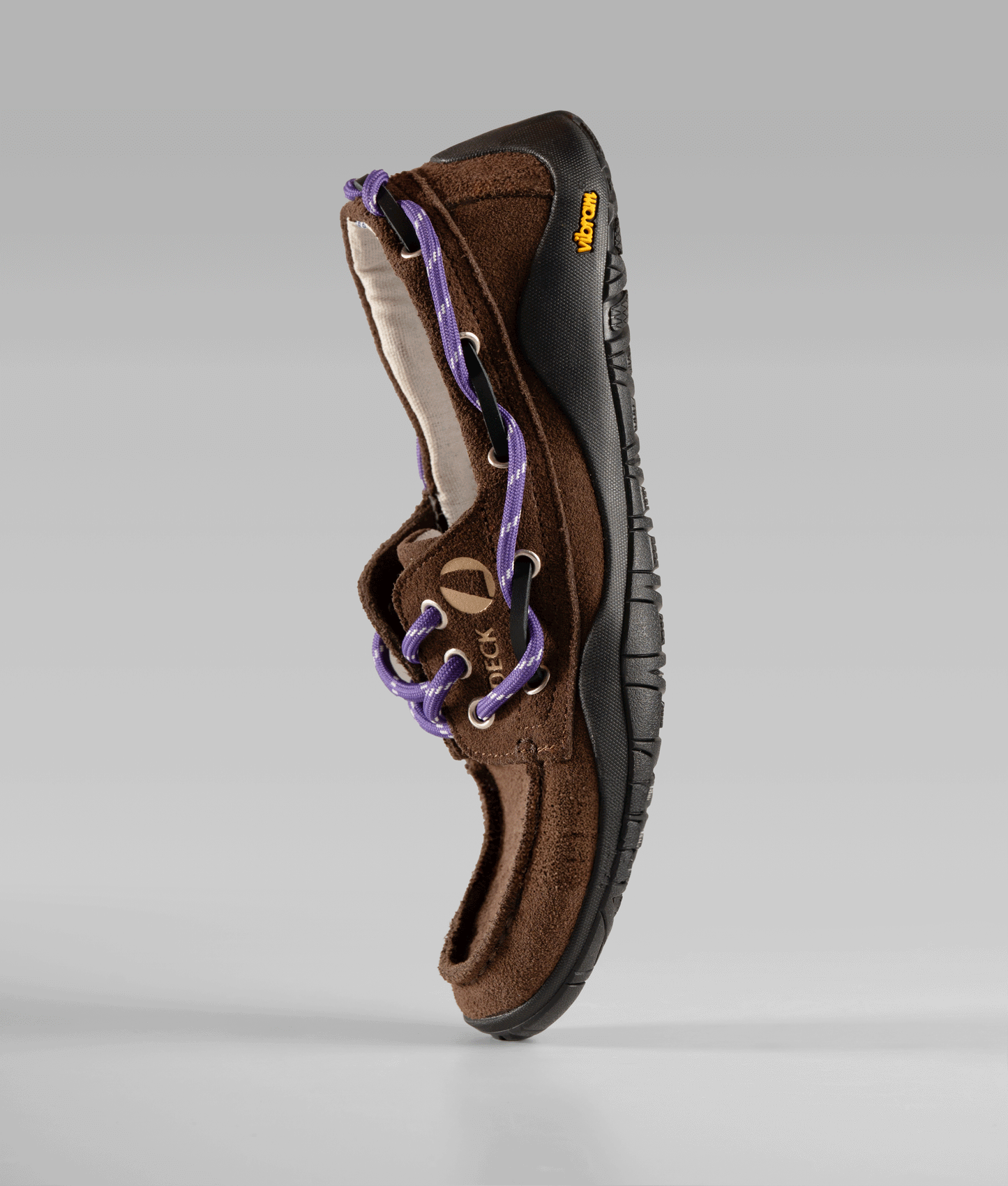 DECK SHOES - Scarpa da Barca in Suede Suola Vibram®