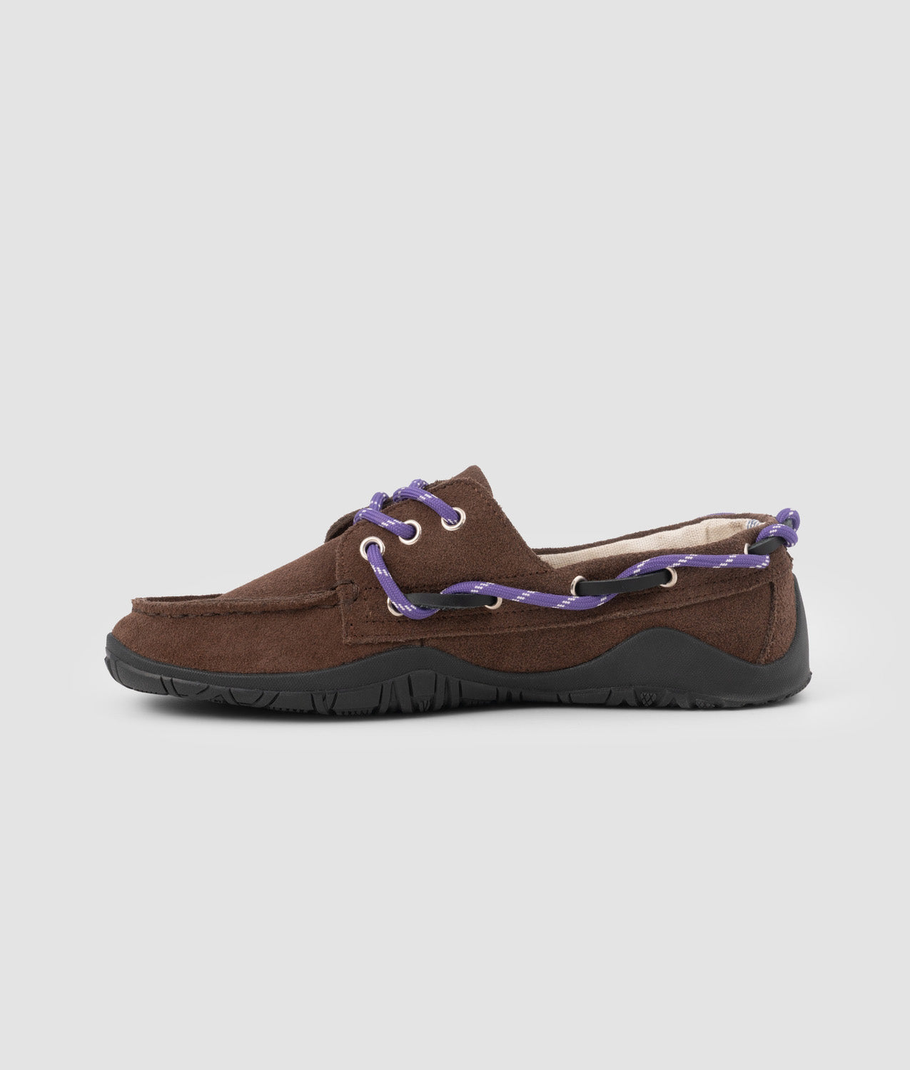 DECK SHOES - Scarpa da Barca in Suede Suola Vibram®