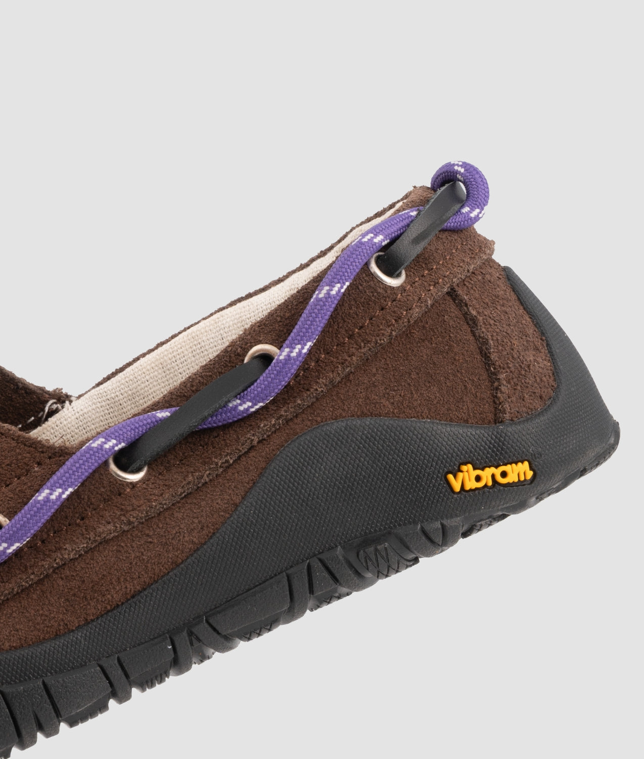 DECK SHOES - Scarpa da Barca in Suede Suola Vibram®