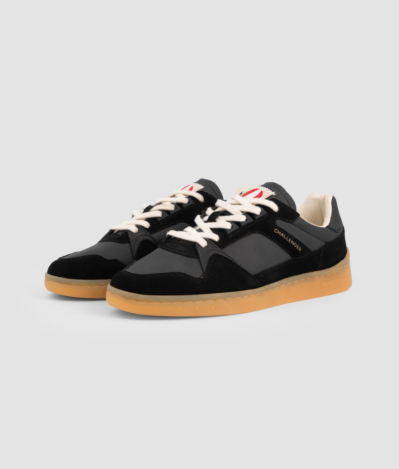 CHALLENGER SHOES - Leather and Suede Sneakers