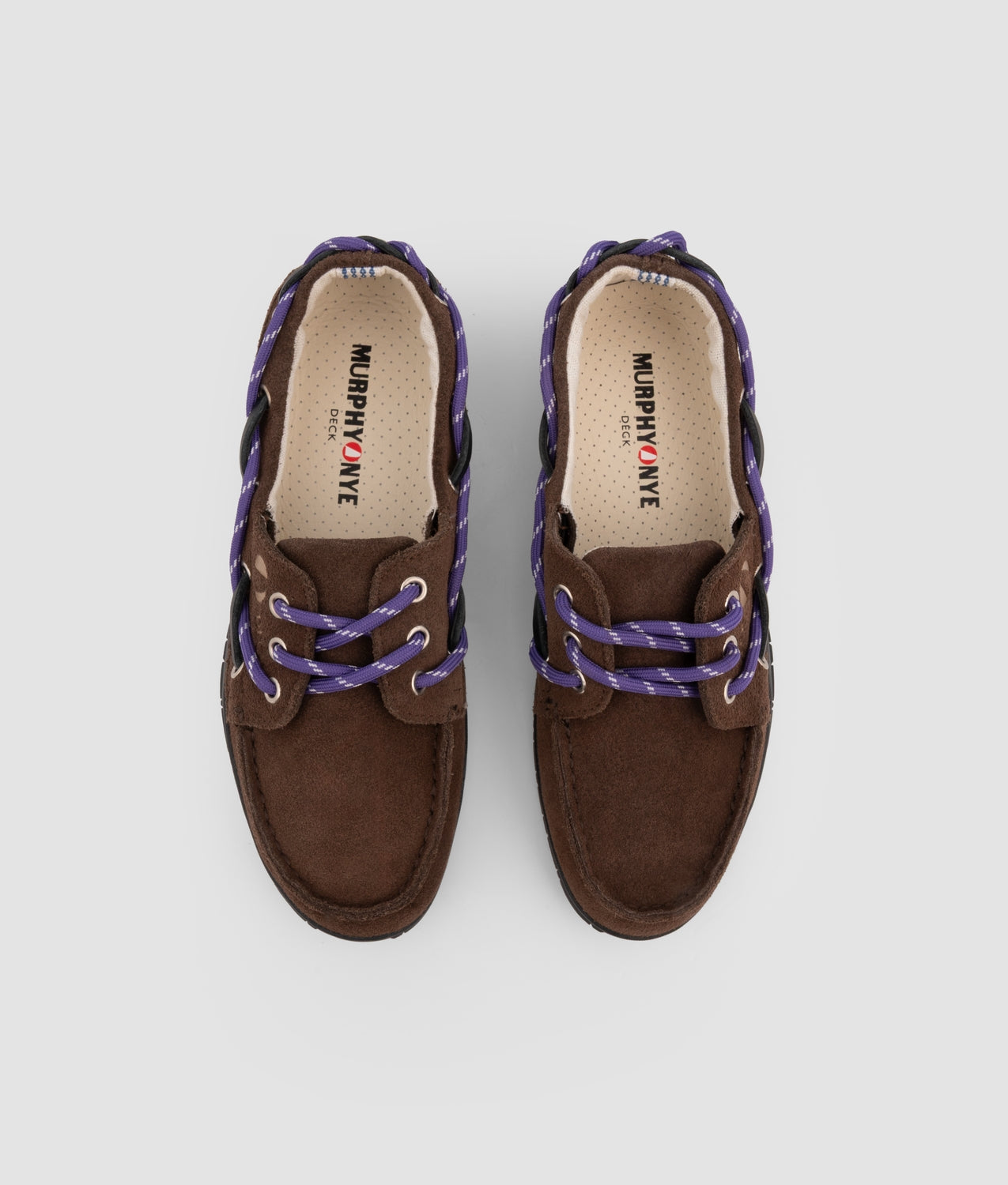 DECK SHOES - Scarpa da Barca in Suede Suola Vibram®