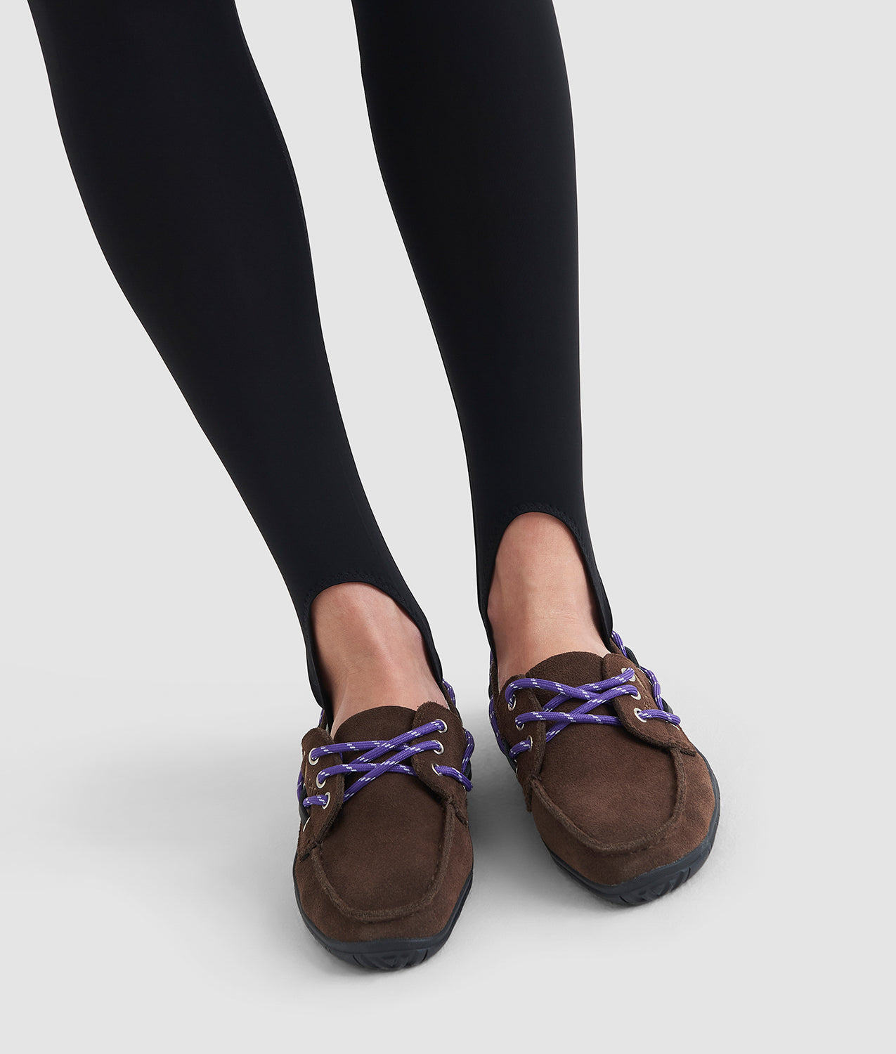 DECK SHOES - Scarpa da Barca in Suede Suola Vibram®