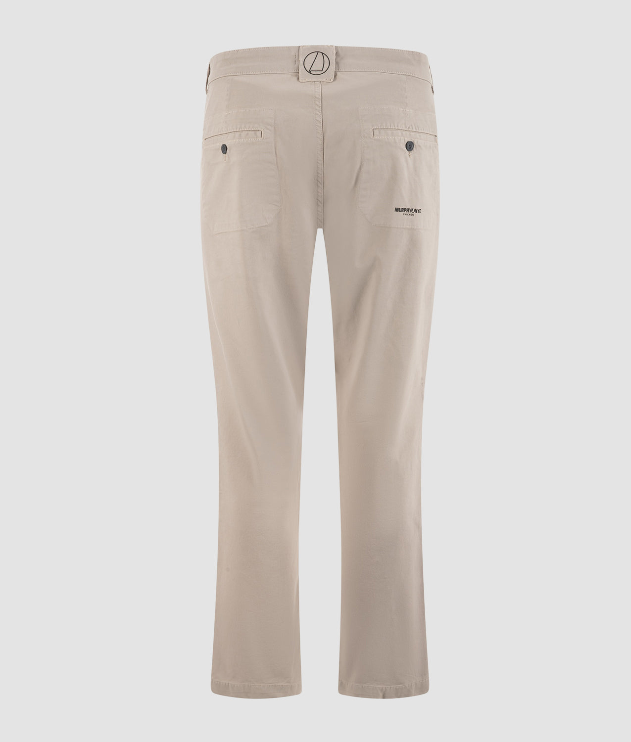 PANTALONI NEWPORT TROUSERS SILVER  LINING | Murphy&Nye
