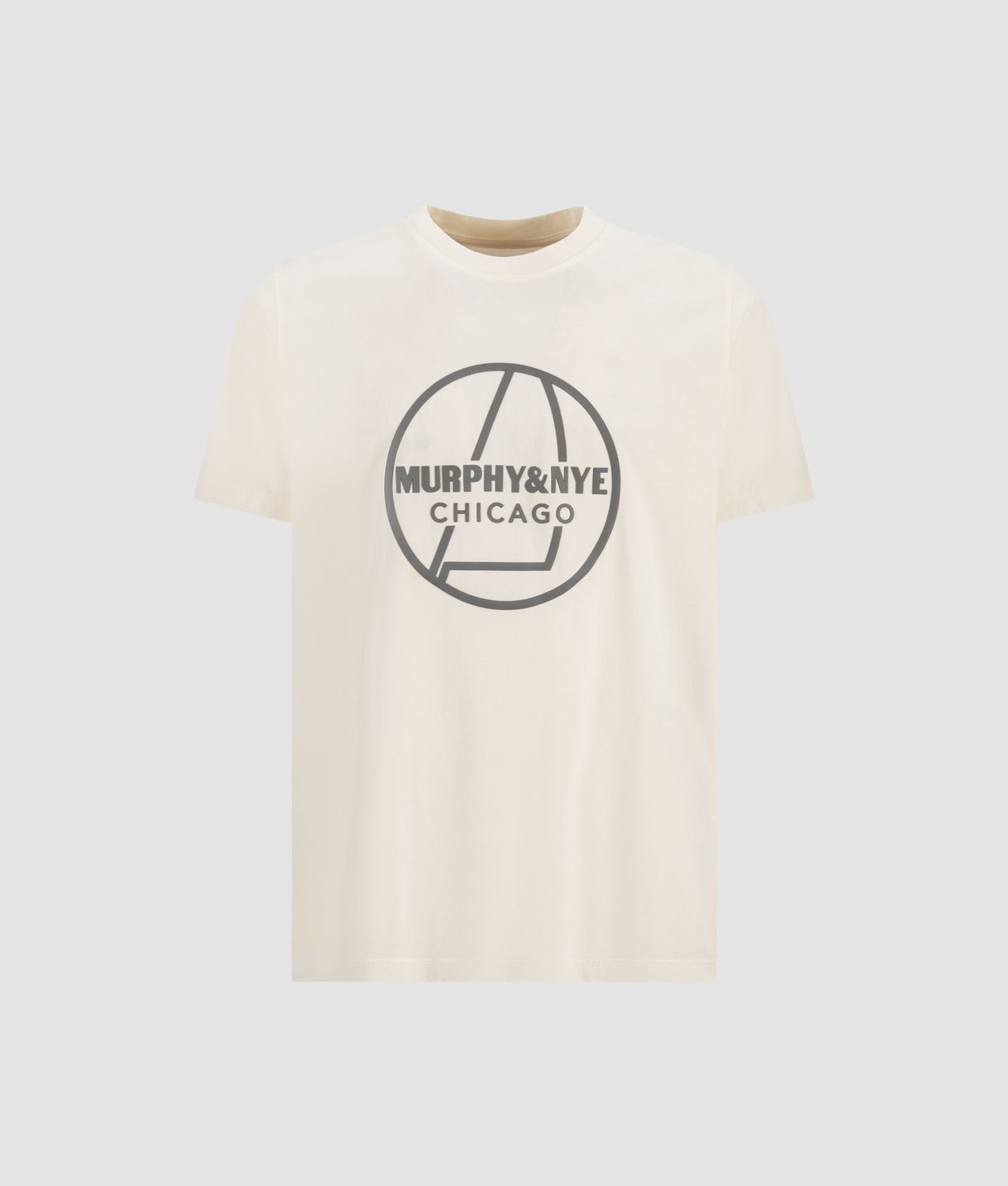 EMBOSSED T-SHIRT - Cotton T-Shirt with Embossed Graphic