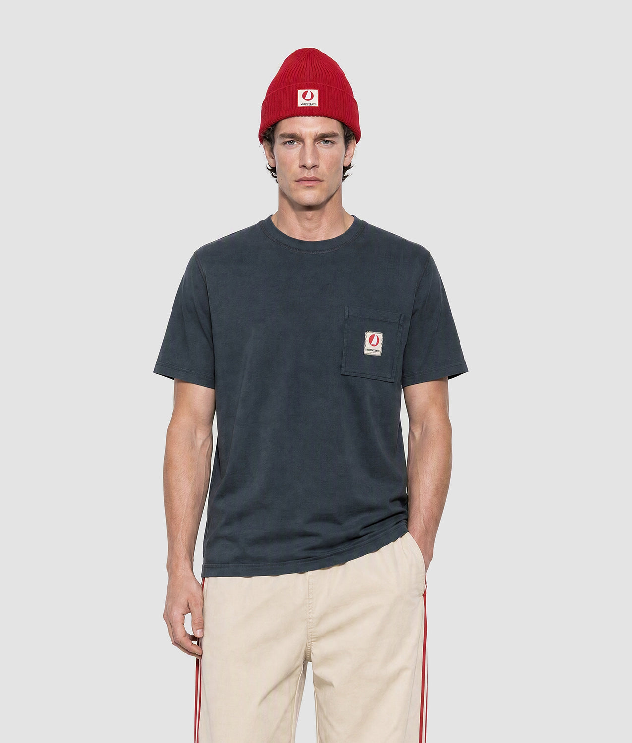 TROOPS T-SHIRT - T-Shirt Vestibilità Comoda con Taschino